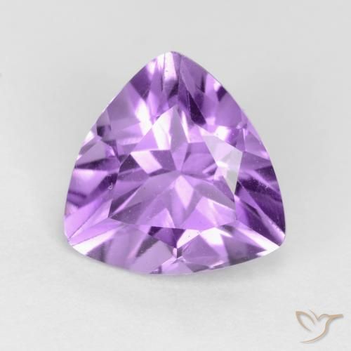 1.99ct Natural Violeta púrpura Amatista, Trillón, VVS-VS