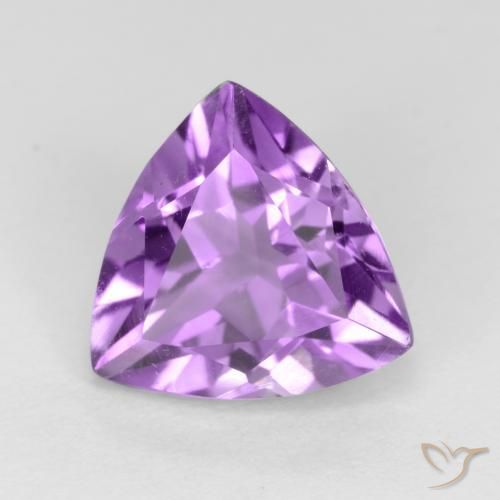 Amatista Violeta púrpura intenso natural de 2.19 ct, Trillón, VVS-VS