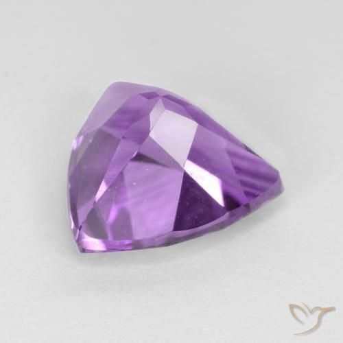 Amatista Violeta púrpura intenso natural de 2.19 ct, Trillón, VVS-VS