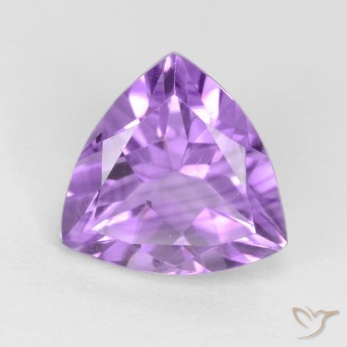2.32ct Natural Violeta medio Amatista, Trillón, VVS-VS