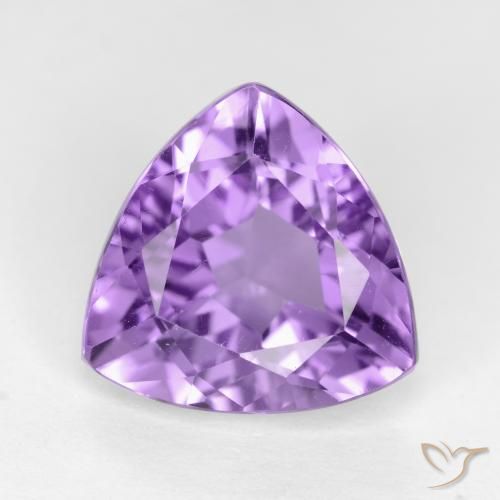 2.94ct Natural Violeta oscuro Amatista, Trillón, VS