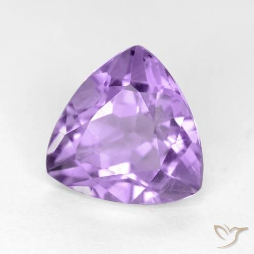 Amatista Violeta rosado natural de 2.85 ct, Trillón, VS