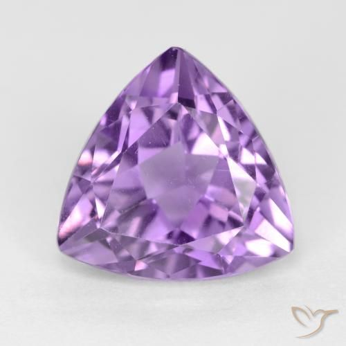 3.03ct Natural Violeta medio Amatista, Trillón, VS