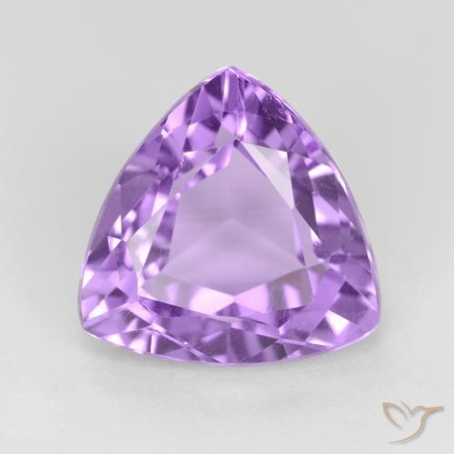 2.91ct Natural Violeta medio Amatista, Trillón, VS