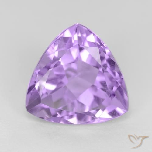 3.02ct Natural Violeta medio Amatista, Trillón, VS