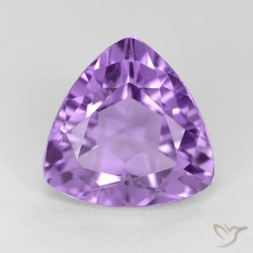 3.07ct Natural Violeta medio Amatista, Trillón, VS