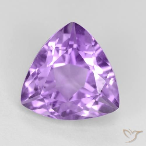 3.01ct Natural Violeta medio Amatista, Trillón, VS