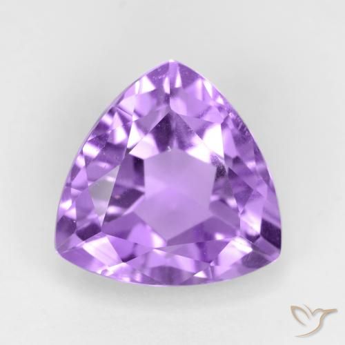 3.13ct Natural Violeta intenso Amatista, Trillón, VS