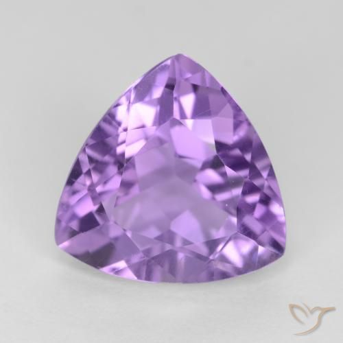 3.04ct Natural Violeta oscuro Amatista, Trillón, VS