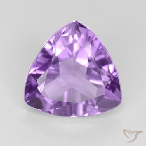 3.00ct Natural Violeta medio Amatista, Trillón, VS