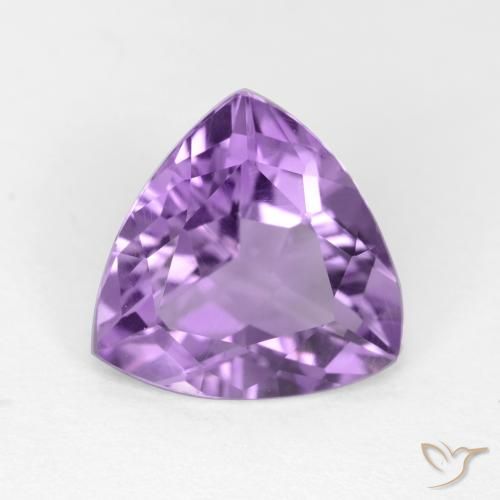 2.41ct Natural Violeta medio Amatista, Trillón, VS