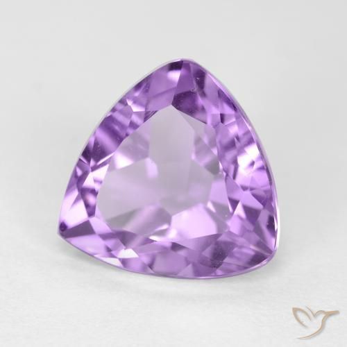 Amatista Violeta rosado natural de 3.10 ct, Trillón, VS
