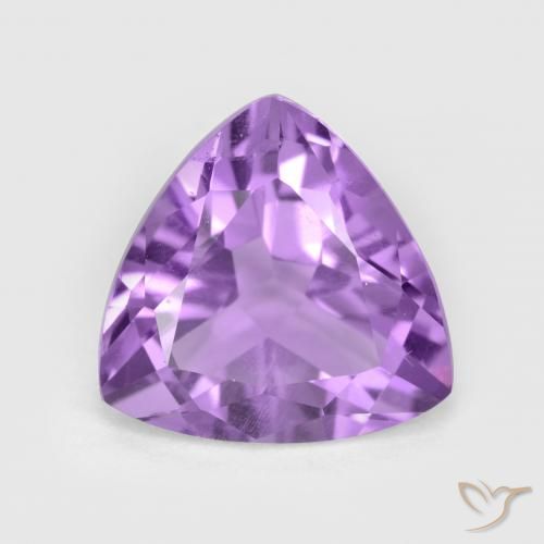 2.87ct Natural Violeta medio Amatista, Trillón, VS