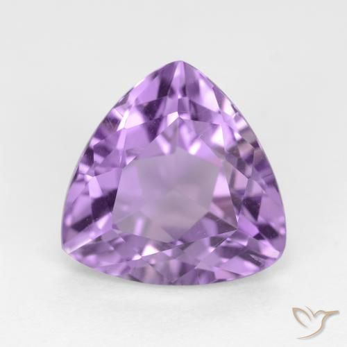 2.94ct Natural Violeta medio Amatista, Trillón, VS