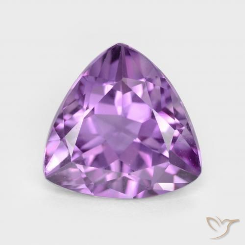 2.83ct Natural Violeta púrpura Amatista, Trillón, VS