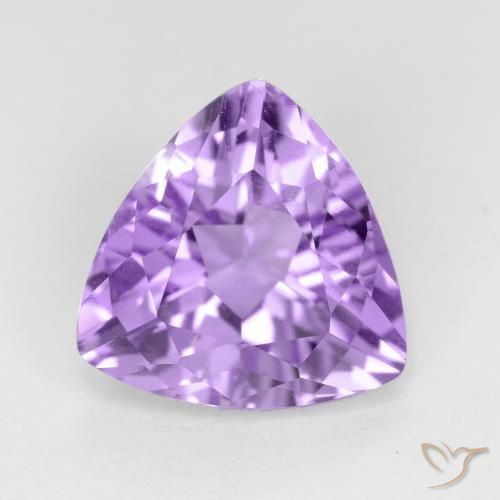 2.76ct Natural Violeta medio Amatista, Trillón, VVS-VS