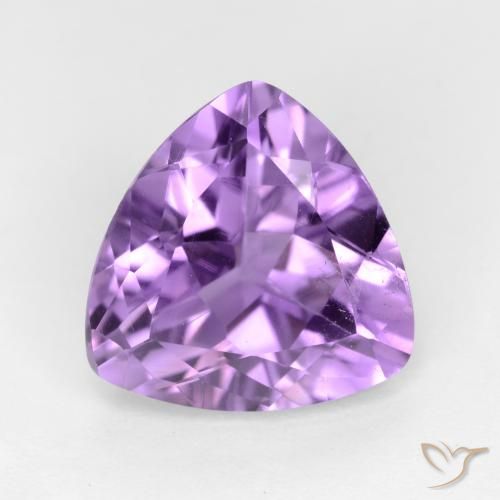 2.66ct Natural Violeta oscuro Amatista, Trillón, VS