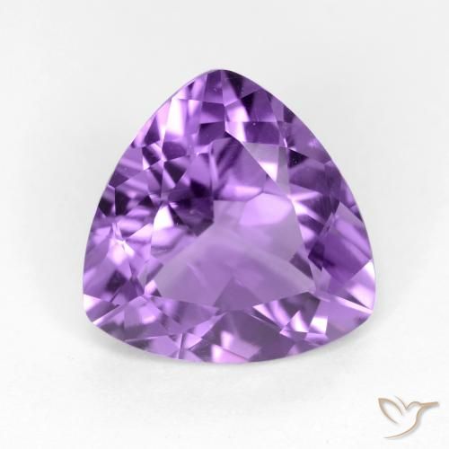 2.55ct Natural Violeta intenso Amatista, Trillón, VS