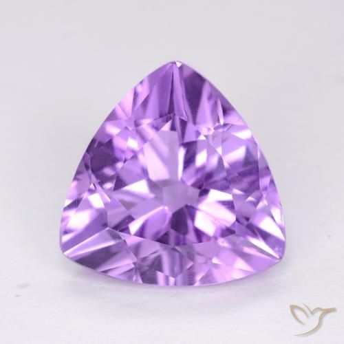 2.62ct Natural Violeta medio Amatista, Trillón, VVS-VS