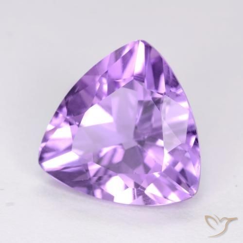 Amatista Violeta medio natural de 2.62 ct, Trillón, VVS-VS