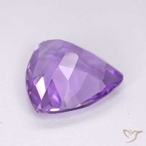 Amatista Violeta medio natural de 2.62 ct, Trillón, VVS-VS