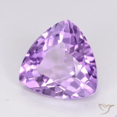 Amatista Violeta medio natural de 2.99 ct, Trillón, VS
