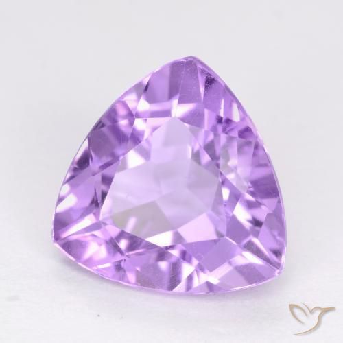 Amatista Violeta rosado natural de 3.03 ct, Trillón, VS