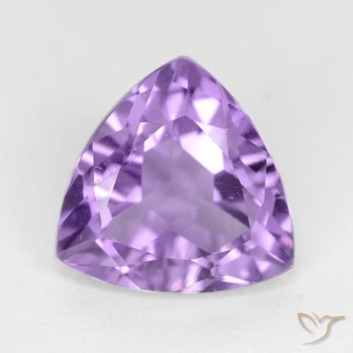 2.96ct Natural Violeta medio Amatista, Trillón, VS