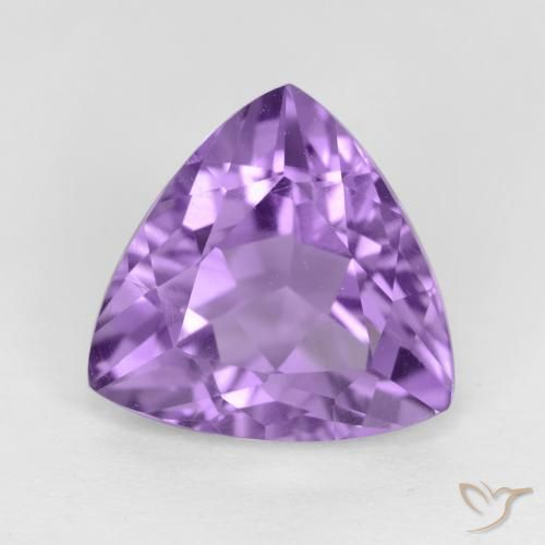 3.09ct Natural Violeta medio Amatista, Trillón, VVS-VS