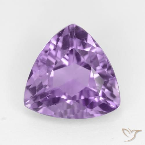 2.80ct Natural Violeta oscuro Amatista, Trillón, VS