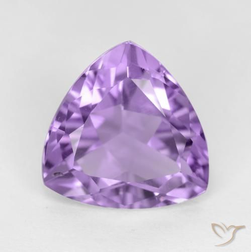 2.76ct Natural Violeta medio Amatista, Trillón, VS-SI
