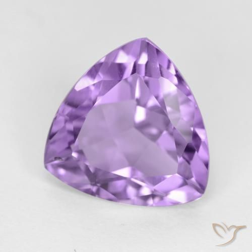 Amatista Violeta medio natural de 2.76 ct, Trillón, VS-SI