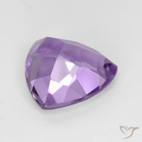 Amatista Violeta medio natural de 2.76 ct, Trillón, VS-SI