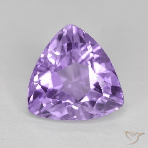 2.69ct Natural Violeta medio Amatista, Trillón, VS
