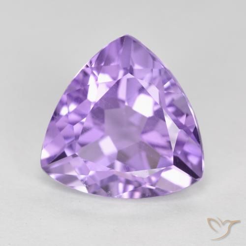2.93ct Natural Violeta medio Amatista, Trillón, VS
