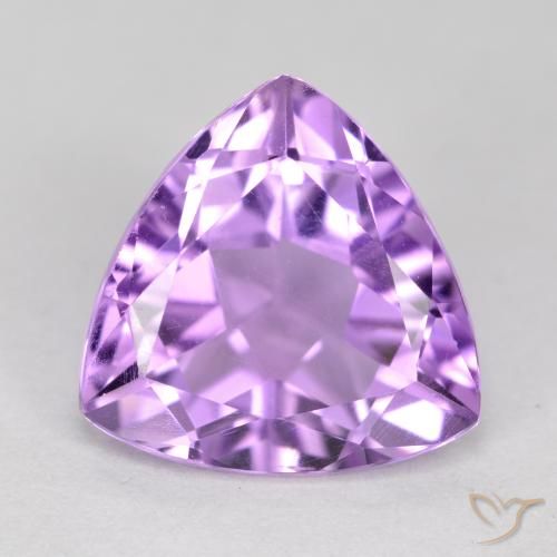 2.83ct Natural Violeta medio Amatista, Trillón, VS