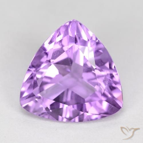 2.72ct Natural Violeta medio Amatista, Trillón, VS