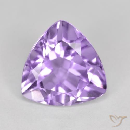 2.86ct Natural Violeta medio Amatista, Trillón, VS