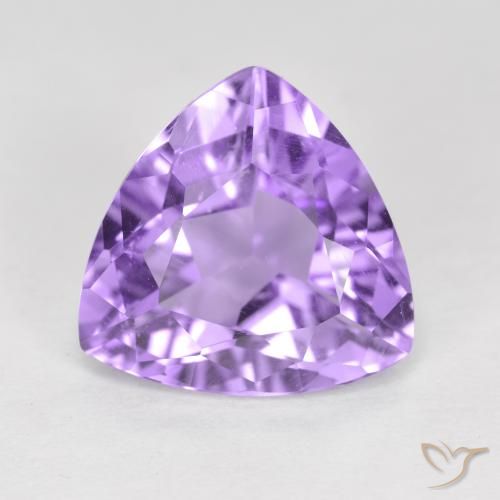 2.86ct Natural Violeta medio Amatista, Trillón, VS