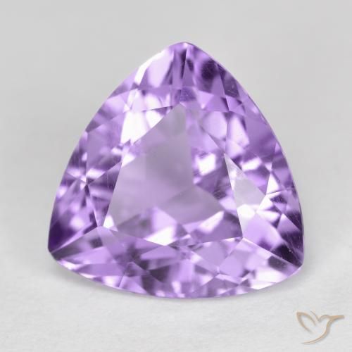 Amatista Violeta iris intenso natural de 2.80 ct, Trillón, VVS-VS