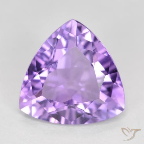 2.73ct Natural Violeta medio Amatista, Trillón, VS