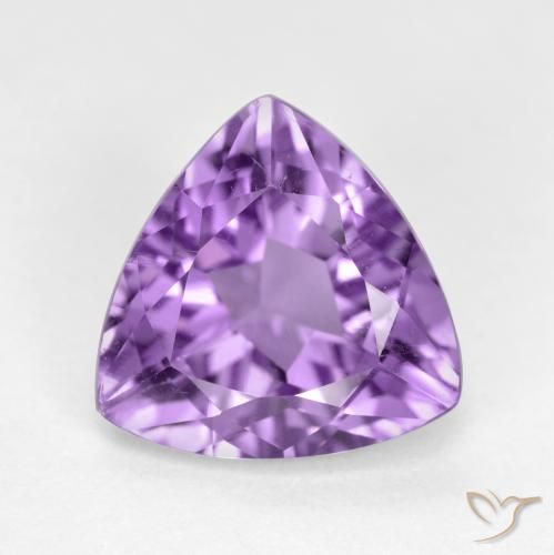 2.81ct Natural Violeta oscuro Amatista, Trillón, VS