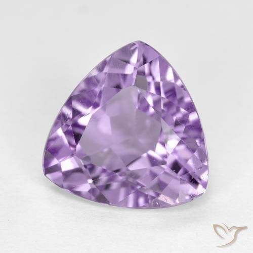 Amatista Violeta medio natural de 2.97 ct, Trillón, VS-SI