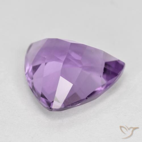 Amatista Violeta iris natural de 2.67 ct, Trillón, VS
