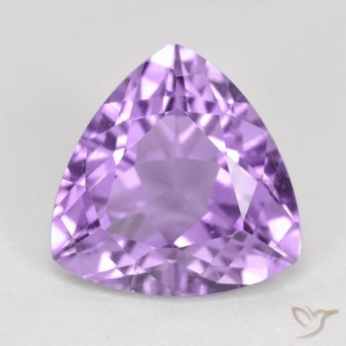 2.86ct Natural Violeta medio Amatista, Trillón, VS