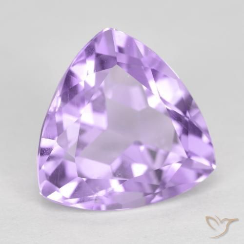 Amatista Violeta iris natural de 3.09 ct, Trillón, VS