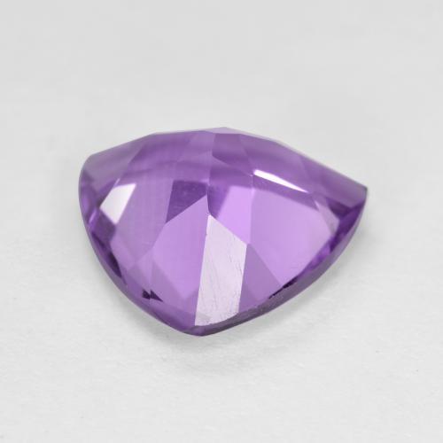 Amatista Violeta púrpura medio natural de 2.64 ct, Trillón, VS