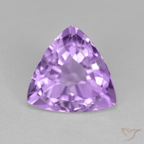 2.98ct Natural Violeta medio Amatista, Trillón, VS