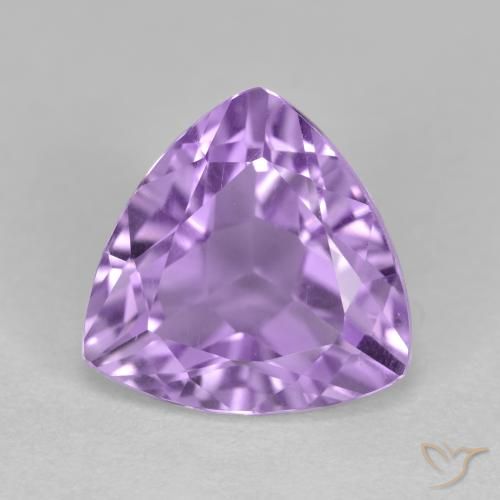 3.03ct Natural Violeta medio Amatista, Trillón, VS