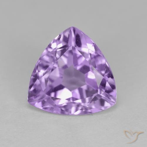 2.91ct Natural Violeta oscuro Amatista, Trillón, VS